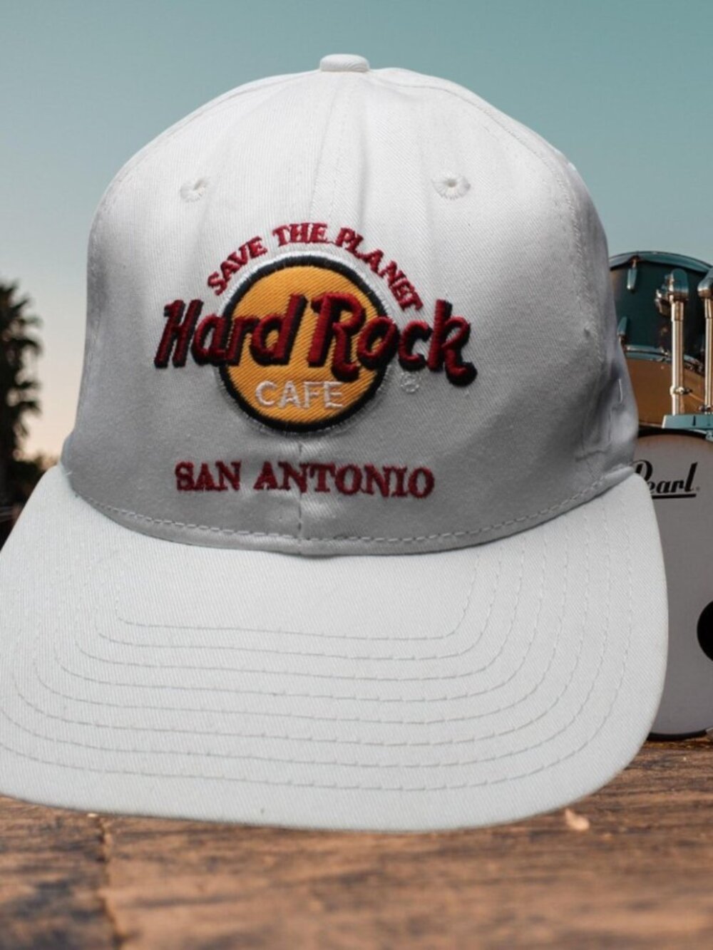 Hard Rock Cafe San Antonio Save the Planet Hat Cap Love All Serve All